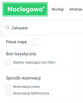 filtr bon500plus - Rok pod znakiem pandemii - co zmieniło się w Noclegowo w 2020