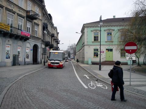 kontrapas traugutta 1 - Jakie są rodzaje dróg rowerowych?