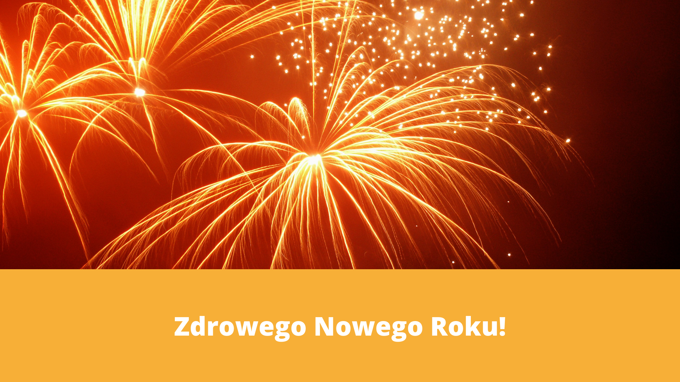 Szczęśliwego Nowego 2021 Roku!