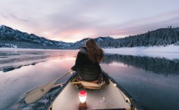 What to do in the winter in Masuria? Try ice sailing.